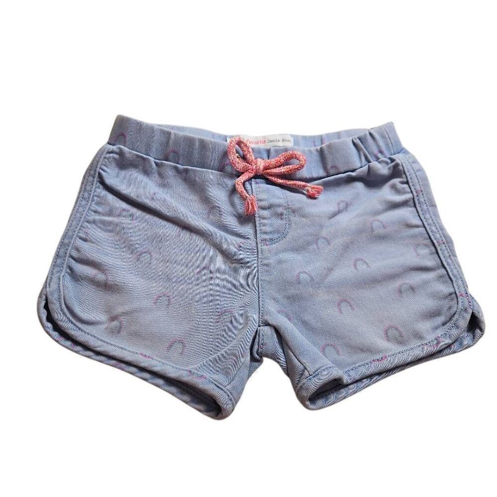 Members Mark girls favorite denim rainbow shorts S6/6x